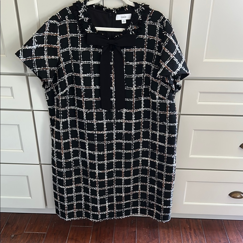 CeCe Checkered Dress